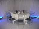 LED up lighters with ice chairs